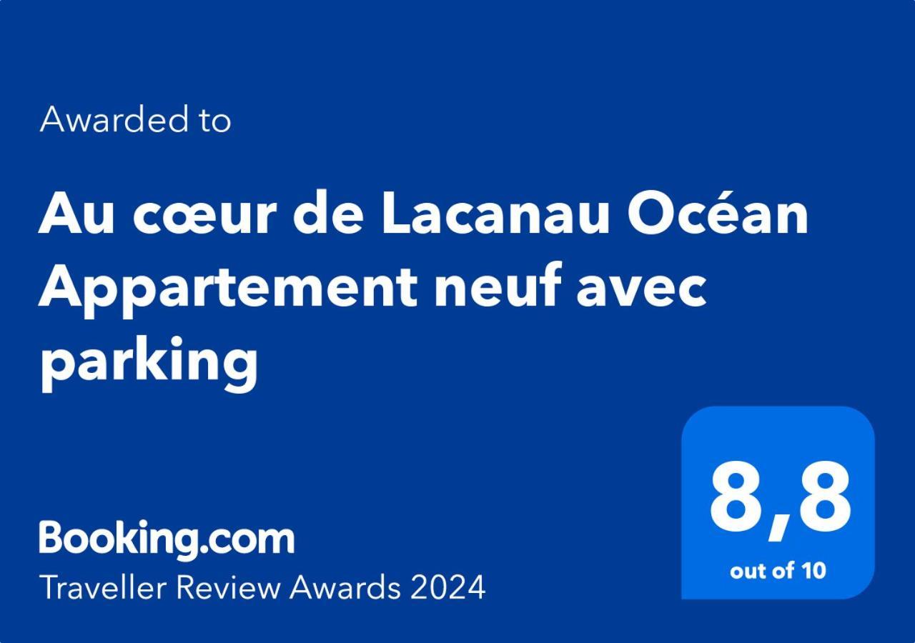 Au Coeur De Lacanau Ocean Appartement Neuf Avec Parking Экстерьер фото