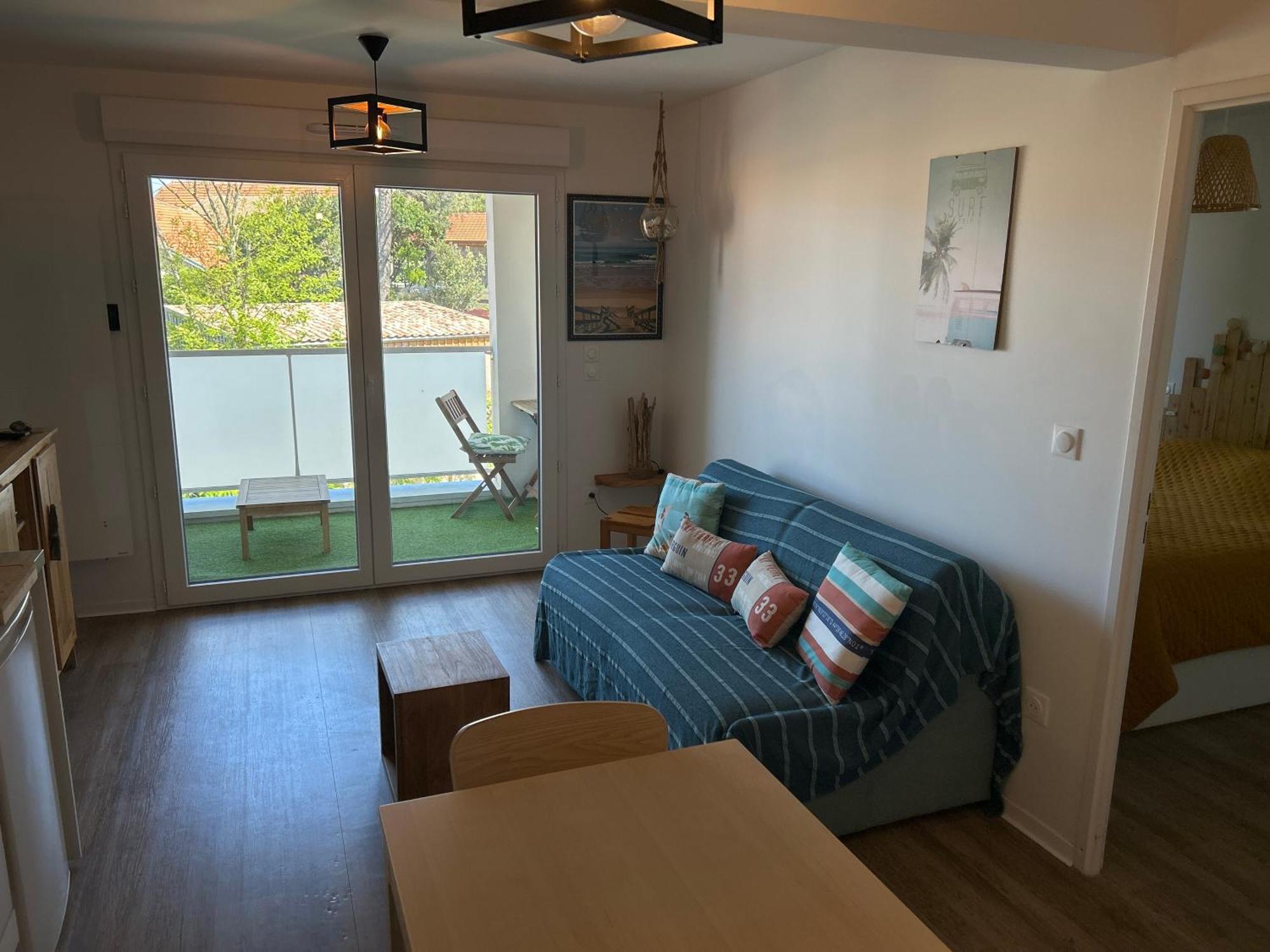 Au Coeur De Lacanau Ocean Appartement Neuf Avec Parking Экстерьер фото